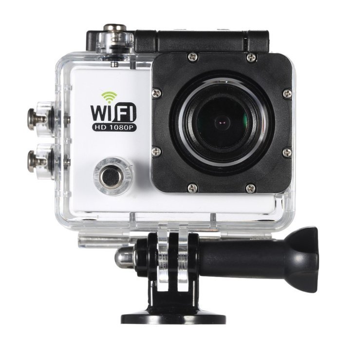 Andoer&reg; Wifi Action Sports Camera DV Cam Full HD 2.0" LCD 12MP 1080P 30FPS 140 Degree Wide Lens Waterproof for... N17