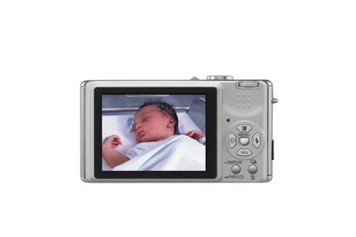 Panasonic Lumix DMC-FX7S 5MP Digital Camera with 3x Image Stabilized Optical Zoom (Silver) N3