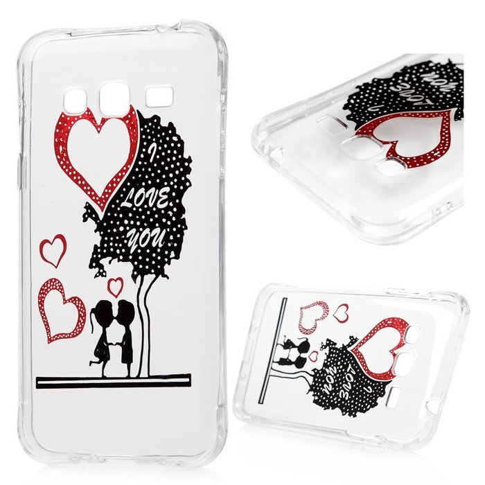 J3 Case, Galaxy 2015 J3 Case, YOKIRIN Clear Grip Soft Slim Flexible TPU Back Cover Transparent... N17