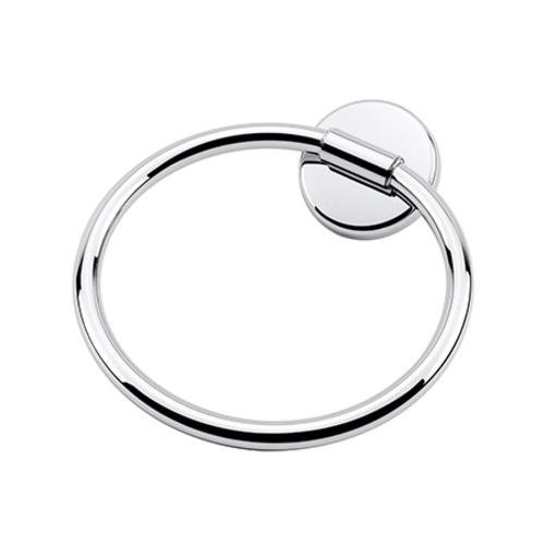 Ginger 0305 Towel Ring from the Hotelier Collection, Satin Nickel by Ginger