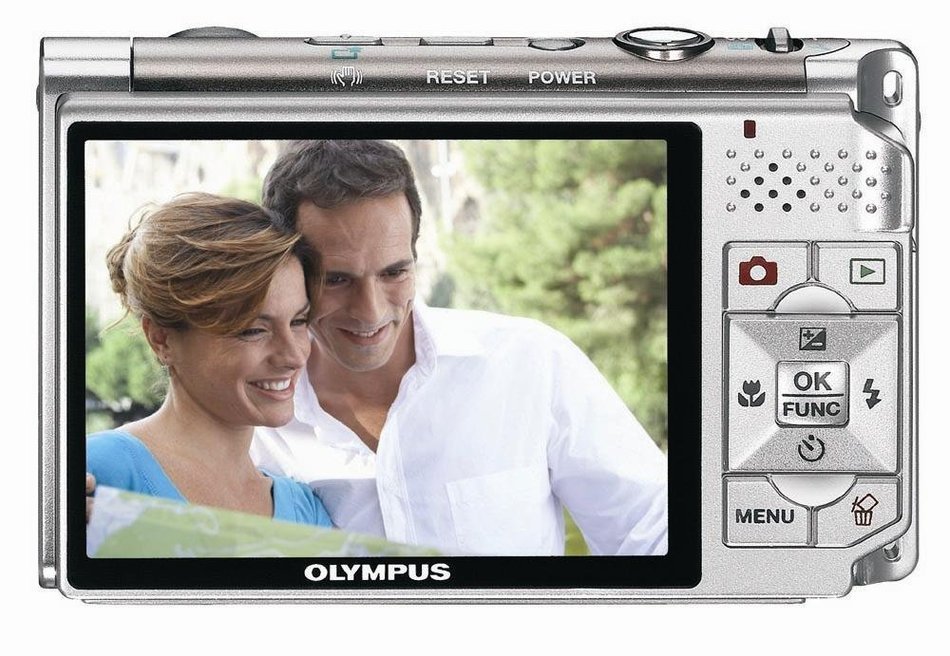 Olympus Stylus 730 7.1MP Digital Camera with Digital Image Stabilized 3x Optical Zoom (Silver) N3