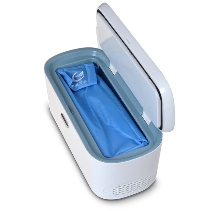 P&R Portable Insulin Intelligent Constant Temperature Refrigerated USB Small Box Drug Reefer Car refrigerator N2