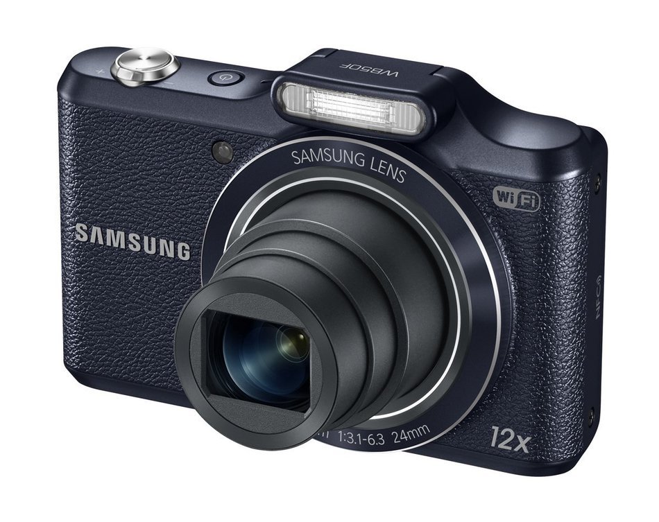 Samsung WB50F 16.2MP Smart WiFi & NFC Digital Camera with 12x Optical Zoom and 3.0" LCD (Black) N11