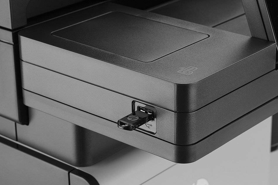 HP OfficeJet Pro X585dn Office Printer with Print Security, Remote Fleet Management & Fast Printing (B5L04A)