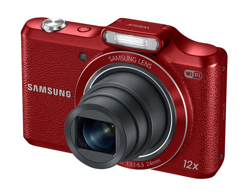 Samsung WB50F 16.2MP Smart WiFi & NFC Digital Camera with 12x Optical Zoom and 3.0" LCD (Black) N15
