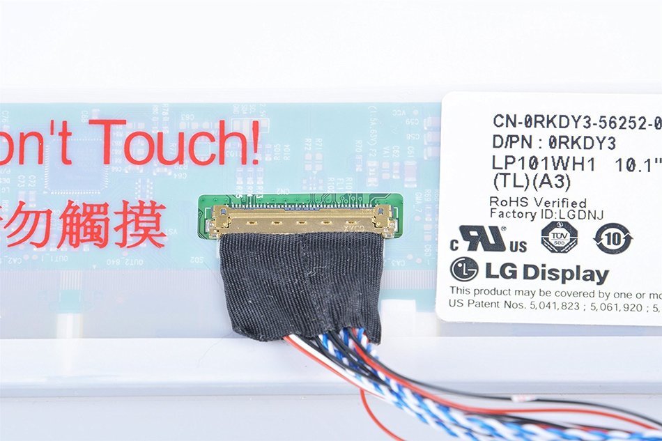 Makerfire Raspberry pi 10.1 inch High Resolution 1366*768 IPS LCD Display Module Kit N2