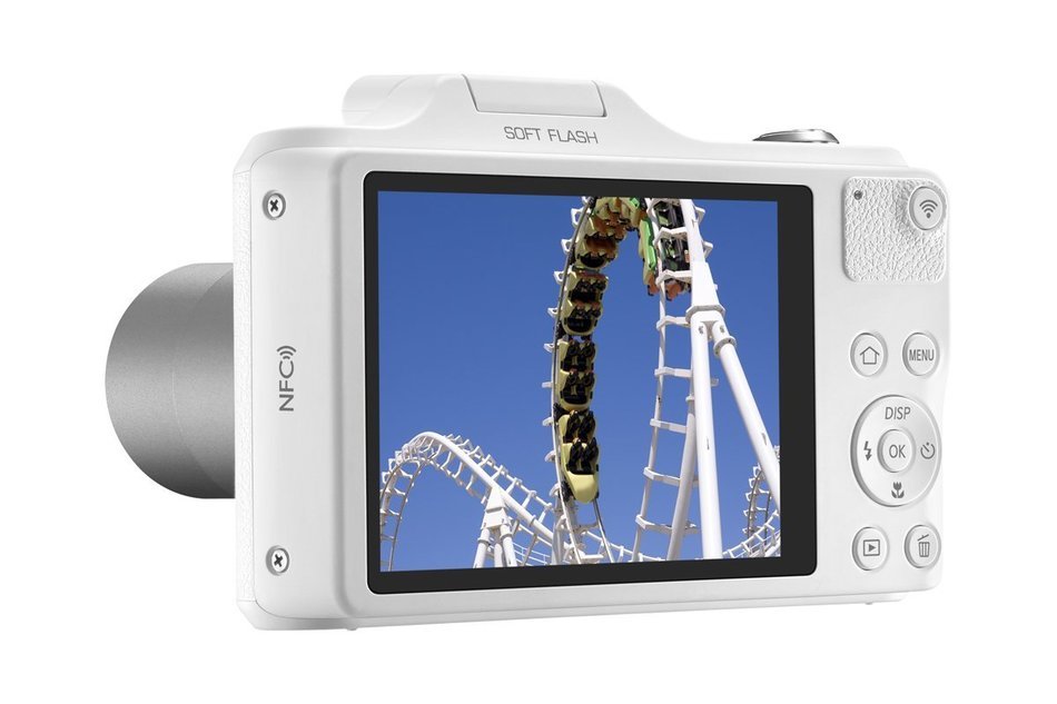 Samsung WB50F 16.2MP Smart WiFi & NFC Digital Camera with 12x Optical Zoom and 3.0" LCD (Black) N16