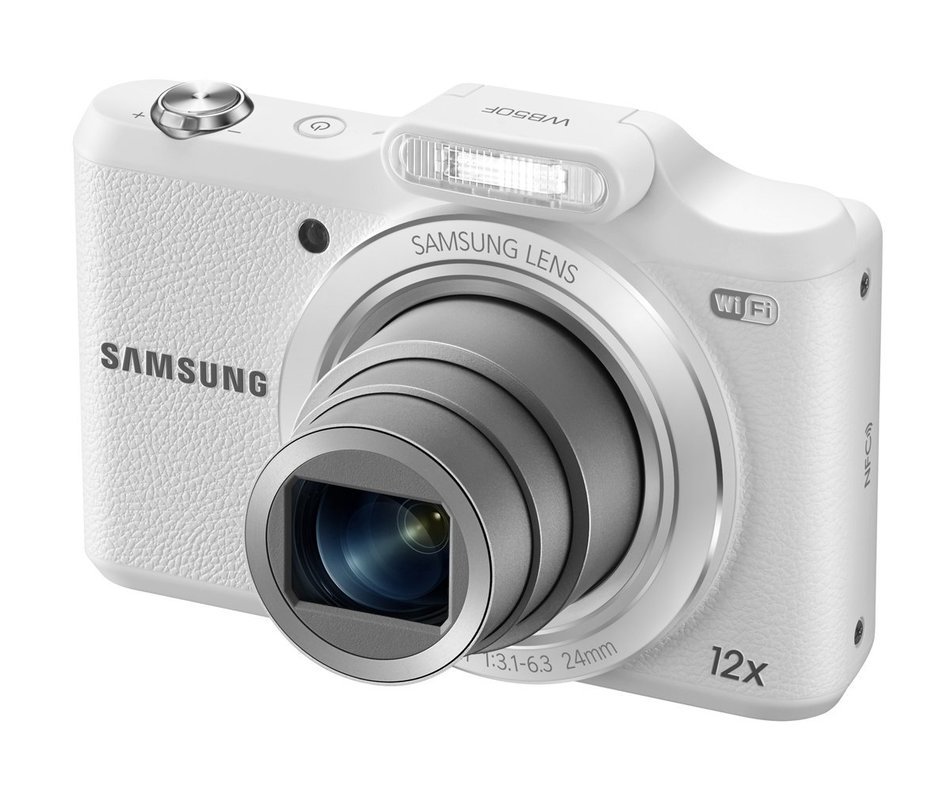 Samsung WB50F 16.2MP Smart WiFi & NFC Digital Camera with 12x Optical Zoom and 3.0" LCD (Black) N17