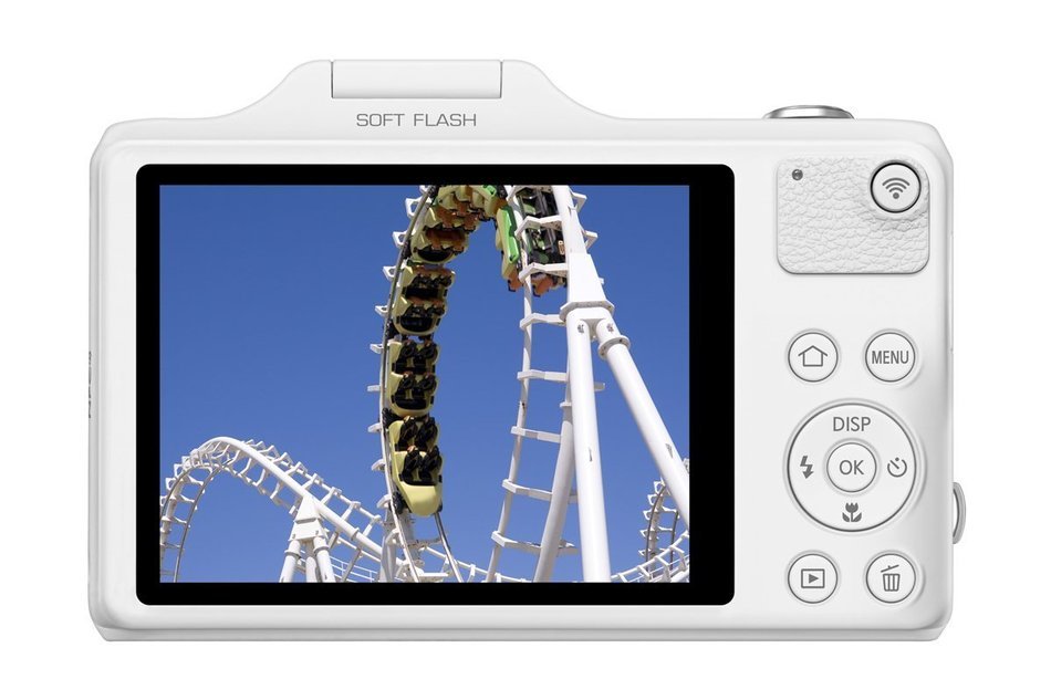 Samsung WB50F 16.2MP Smart WiFi & NFC Digital Camera with 12x Optical Zoom and 3.0" LCD (Black) N18