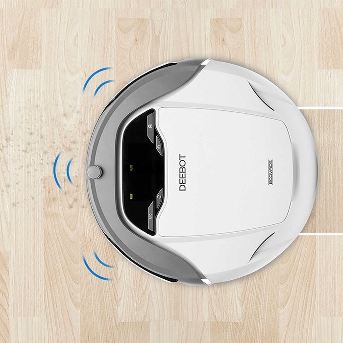 Automatic Heavy-duty Vacuum Cleaning Robot in Grey (1 Lithium-ion Battery Included) N3