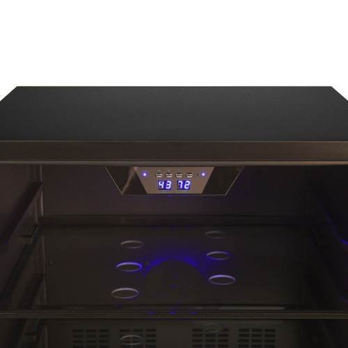 Edgestar 148 Can Stainless Steel Beverage Cooler & 45lb Stainless Steel Clear Icemaker N5