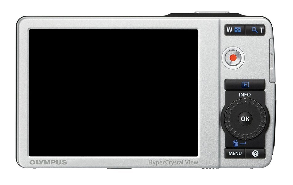 Olympus Stylus 7040 14 MP Digital Camera with 7x Wide Angle Dual Image Stabilized Zoom and 3.0 inch LCD (Pink)... N3