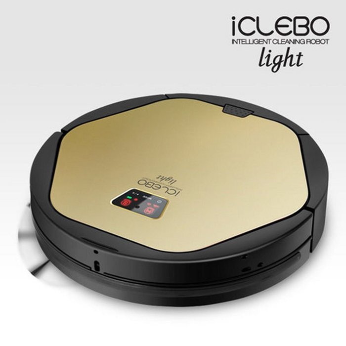 iCLEBO Light YCR-M06-L1 Gold Intelligent Cleaning Robot Vacuum Cleaner N3