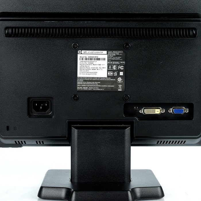 Hp - 20" Widescreen Flat-panel Lcd-led Monitor Model: W2071D N7