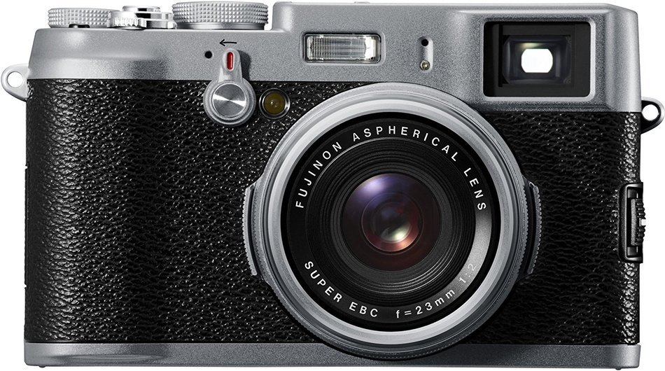 FUJIFILM FinePix X100 APS-C CMOS EXR Digital Camera with 23mm Fujinon Lens and 2.8-Inch LCD - International Version... N5