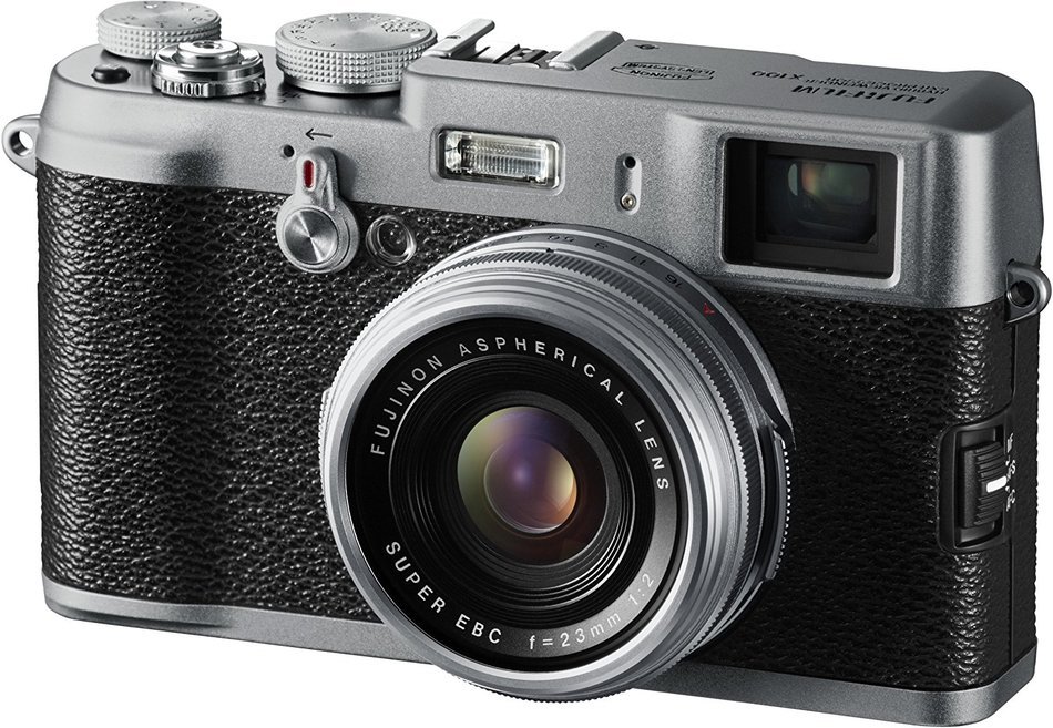 FUJIFILM FinePix X100 APS-C CMOS EXR Digital Camera with 23mm Fujinon Lens and 2.8-Inch LCD - International Version... N6