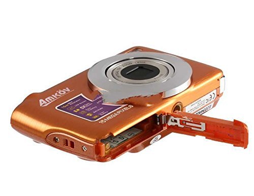 Amkov 800-Oe 2.7" Tft Lcd Screen Digital Camera With 4X Digital Zoom & 3X Optical Zoom (Orange) Produced by YSK N2