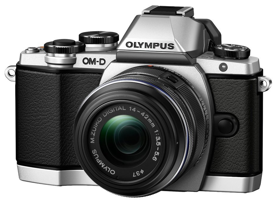 Olympus OM-D E-M10 Mirrorless Digital Camera with 14-42mm F3.5-5.6 Lens (Black) N10