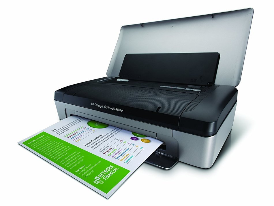 HEWCN551A - HP Officejet 100 Mobile Inkjet Printer
