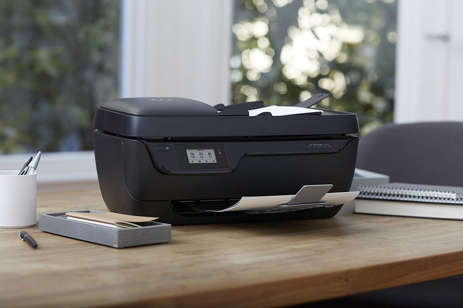 HP Officejet 3830 Wireless Color Photo Printer with Scanner and Copier with Instant Ink Bundle N6