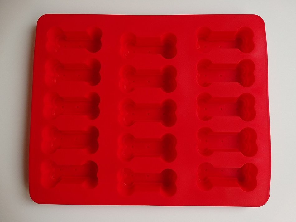 Liobra Premium Quality Set of Puppy Paw and Dog Bone NonStick Silicone Molds - Food Grade - View Details Here N3