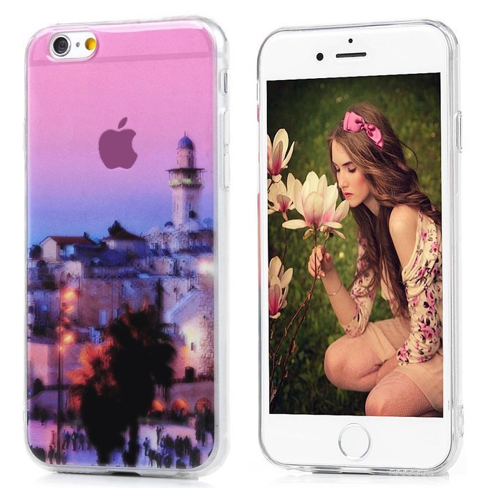 Badalink iPhone 6S Case,iPhone 6 Case (4.7") Soft TPU Shockproof Rubber Skin Gel Fancy Scenery Series Bumper Slim... N10