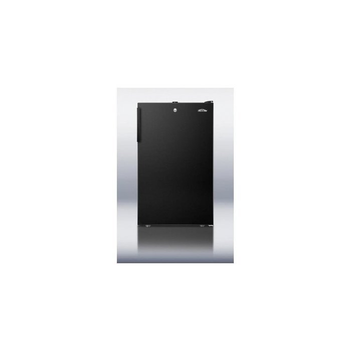 Summit CM421BLADA 20" Medically Approved & ADA Compliant Compact Refrigerator with 4.1 cu. ft. Capacity Manual...