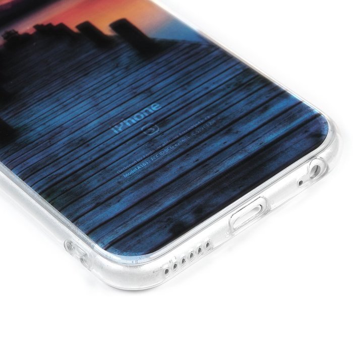 Badalink iPhone 6S Case,iPhone 6 Case (4.7") Soft TPU Shockproof Rubber Skin Gel Fancy Scenery Series Bumper Slim... N19