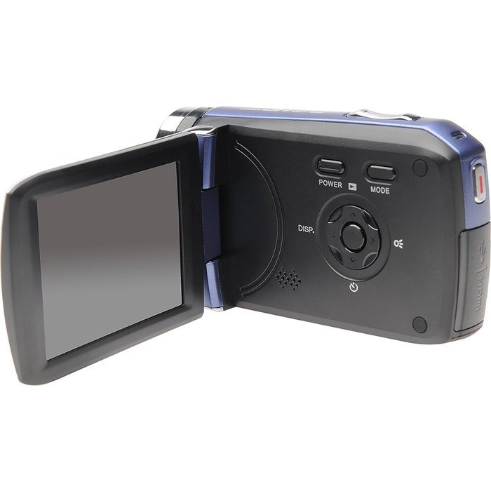 Bell & Howell DV30HD 1080p HD Video Camera Camcorder (Blue) with 16GB Card + Battery + Case + Tripod + LED Video...