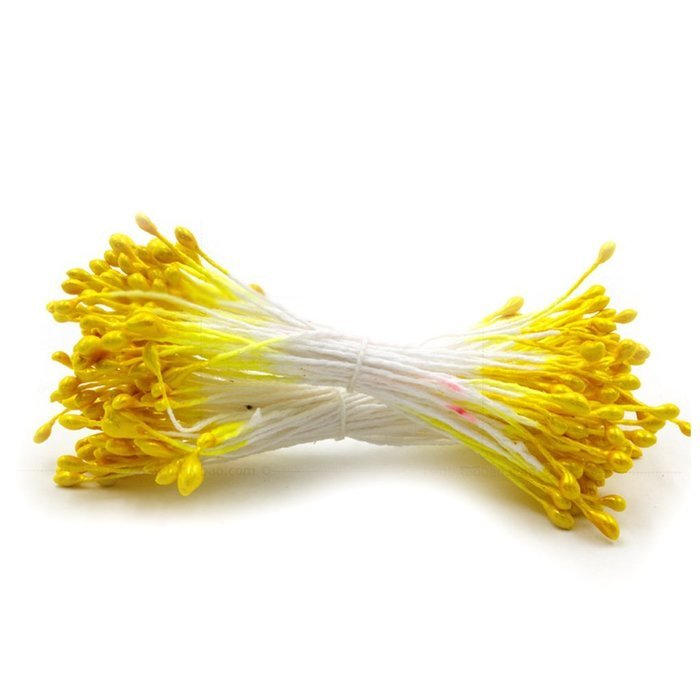 MuLuo Flower Double Tips Pearl Flower Stamen Floral Stamen Cake Decotaion N3