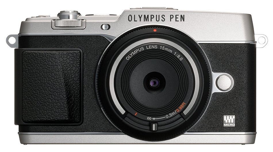 OLYMPUS Micro Four Thirds PEN E-P5 Silver E-P5 BODY SLV - International Version (No Warranty) N3