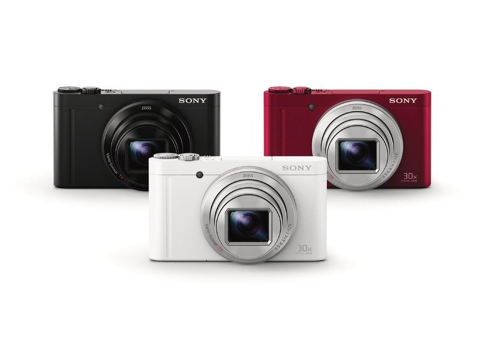 Sony digital camera Cyber-shot (Cybershot) White DSC-WX500-W N6