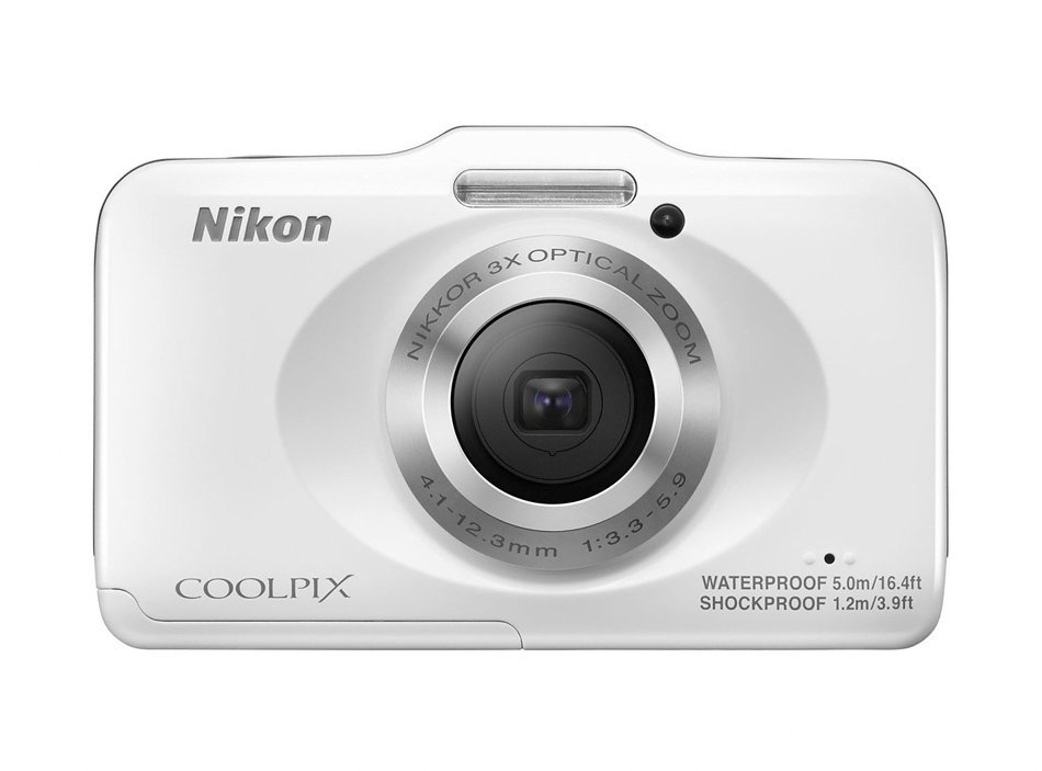 Nikon COOLPIX S31 10.1 MP Waterproof Digital Camera with 720p HD Video (White) (OLD MODEL) N6