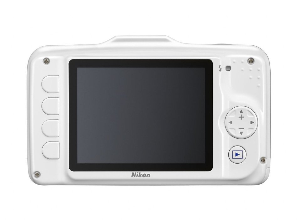 Nikon COOLPIX S31 10.1 MP Waterproof Digital Camera with 720p HD Video (White) (OLD MODEL) N7