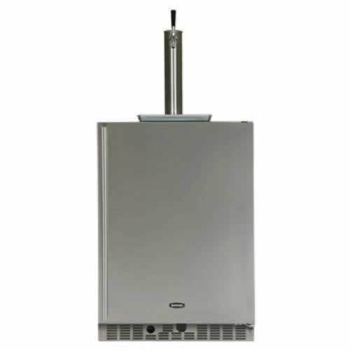 AGA Marvel 6OHK-SS-B-LR Indoor/Outdoor Draft Beer Dispenser with Right Hinge Door and Lock, Stainless Steel