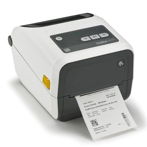 Zebra Technologies ZD42H42-C01E00EZ Series ZD420 Thermal Transfer Desktop Printer, Healthcare Model, 203 DPI,...