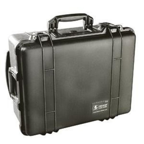 PELICAN 1560 Shipping Box with Foam - 15.4" Width x 9" Depth x 20.4" Length External Dimensions...