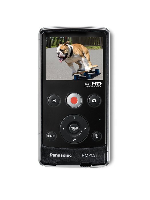 Panasonic TA-1 Ultrathin HD Pocket Camcorder Enabled with Skype and iFrame (Red) N3