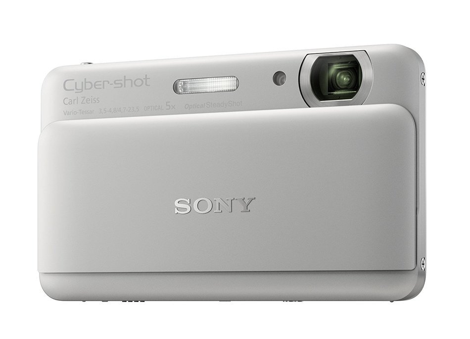 Sony Cyber-shot DSC-TX55 16.2 MP Slim Digital Camera with 5x Optical Zoom and 3.3-Inch OLED touch screen (Silver) N8