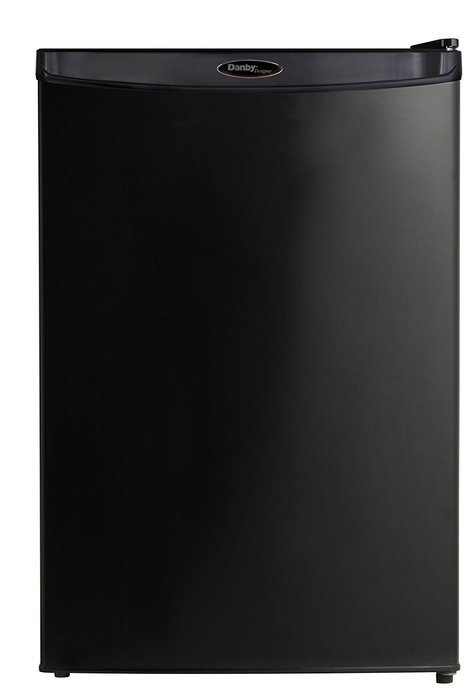 Danby Designer DAR026A1BDD Compact All Refrigerator, 2.6-Cubic Feet, Black N37