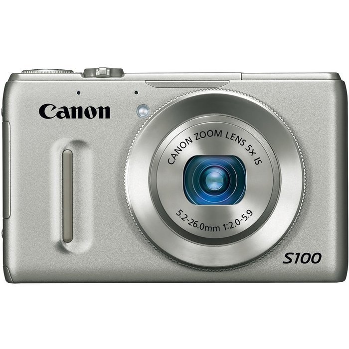 Canon PowerShot S100 12.1 MP Digital Camera with 5x Wide-Angle Optical Image Stabilized Zoom (Black) (OLD MODEL) N8
