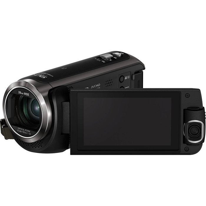 Panasonic HC-W570 HD Camcorder Bundle Includes Full Size Tripod + Deluxe Camcorder Case + Microfiber Cleaning... N7