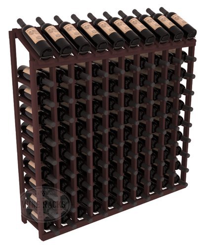 Wine Racks America&reg; Redwood 10 Column 10 Row Display Top Kit. 13 Stains to Choose From! N9