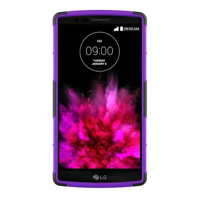 LG G4 Case, HLCT Rugged Shock Proof Dual-Layer PC and Soft Silicone Case With Built-In Kickstand for LG G4 (2015... N7
