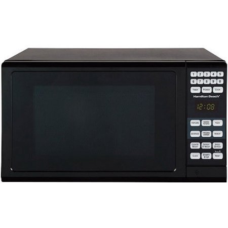 Hamilton Beach 0.7-cu ft Microwave Oven / Digital, one-touch cooking features: Popcorn, potato, reheat, frozen...