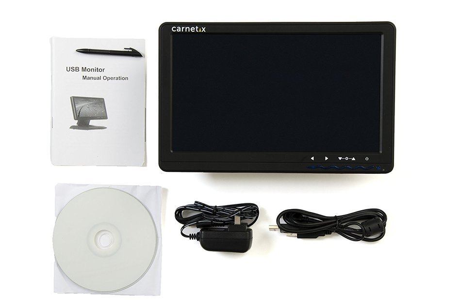 CarNetix 10.1" USB-Powered Touch Screen Monitor N3