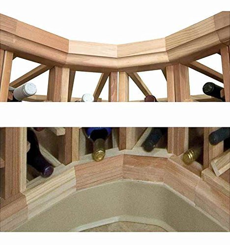 Designer Curved Molding Kit (Prime Mahogany - Light Stain)