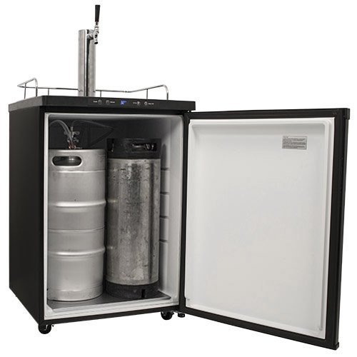 EdgeStar Full Size Kegerator with Digital Display - Black N2