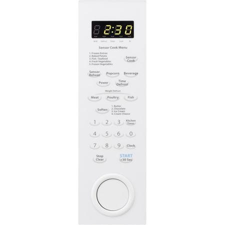 1.8 cu ft 1100W, Scratch-Resistant Door, Touch Control Panel, Countertop Microwave Oven, White N2