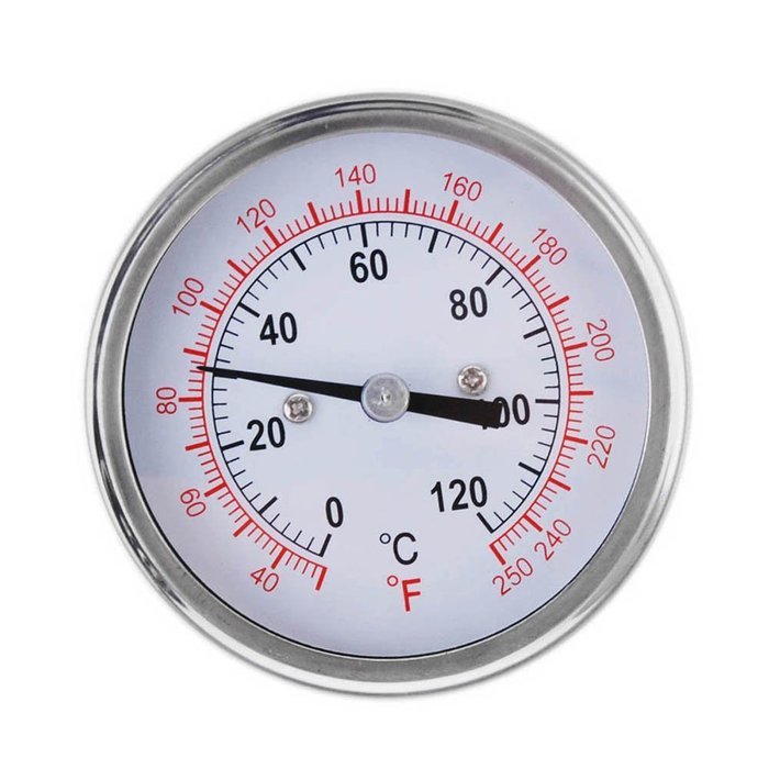 Hense BBQ Indoor Outdoor Stainless Steel Seperable Elevated Thermomtal Thermomter HT17 N2